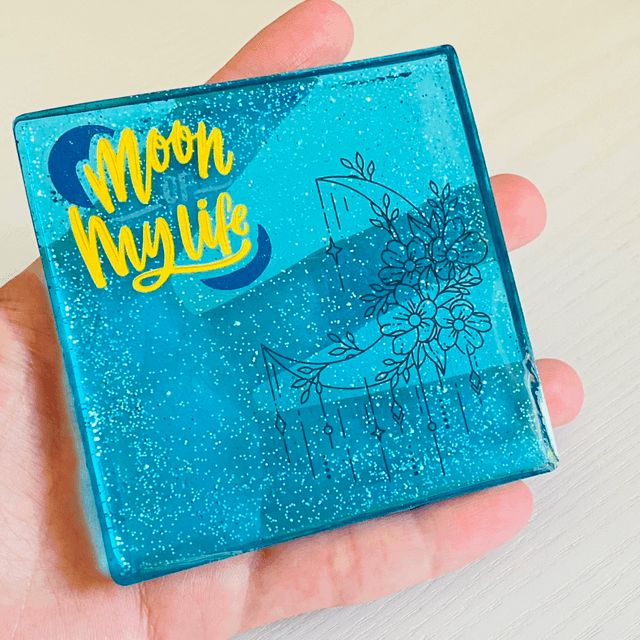 Dessous de verre « Moon of My Life »