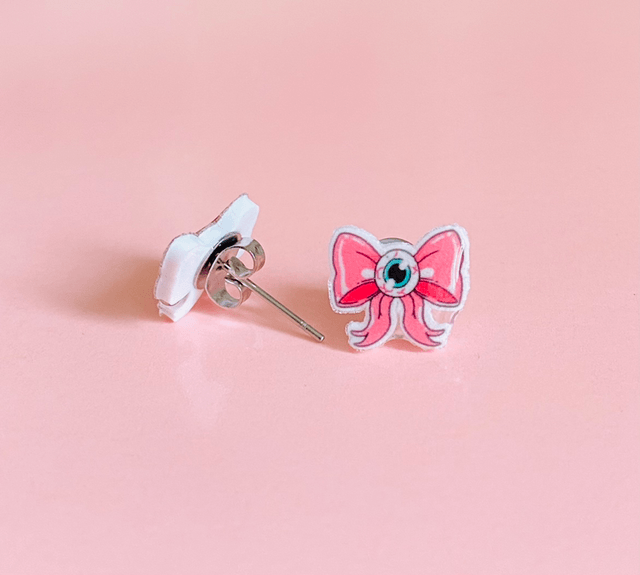 Boucles d’oreilles Bow Yeux