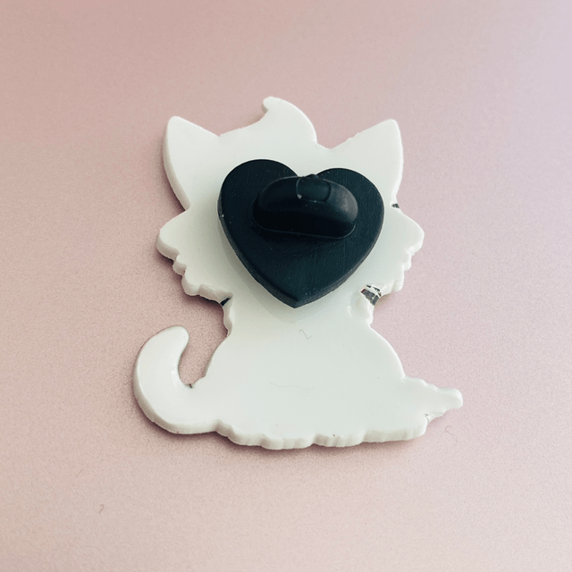 Pins Witchy Cat
