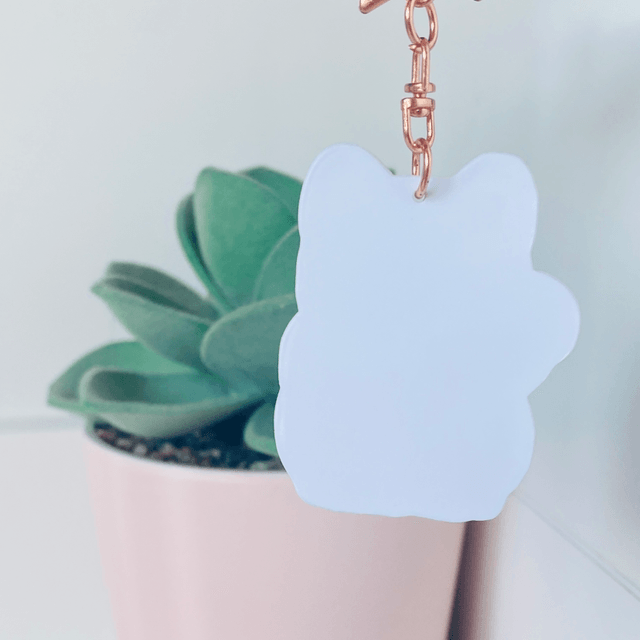 Porte-clés Maneki Neko Sakura