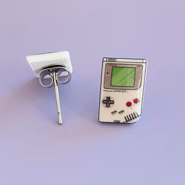 Boucles d’oreilles Game Boy 