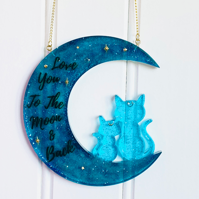 Suncatcher « Love You To the Moon & Back »