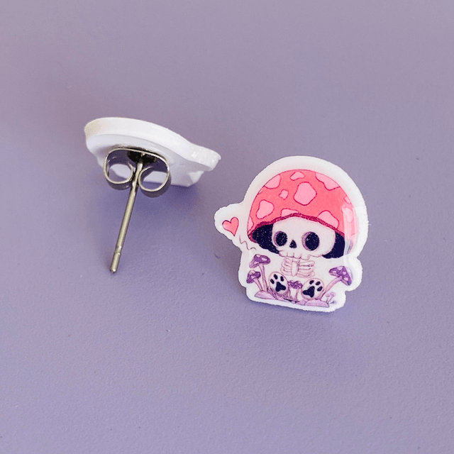 Boucles d’oreilles Skull Love