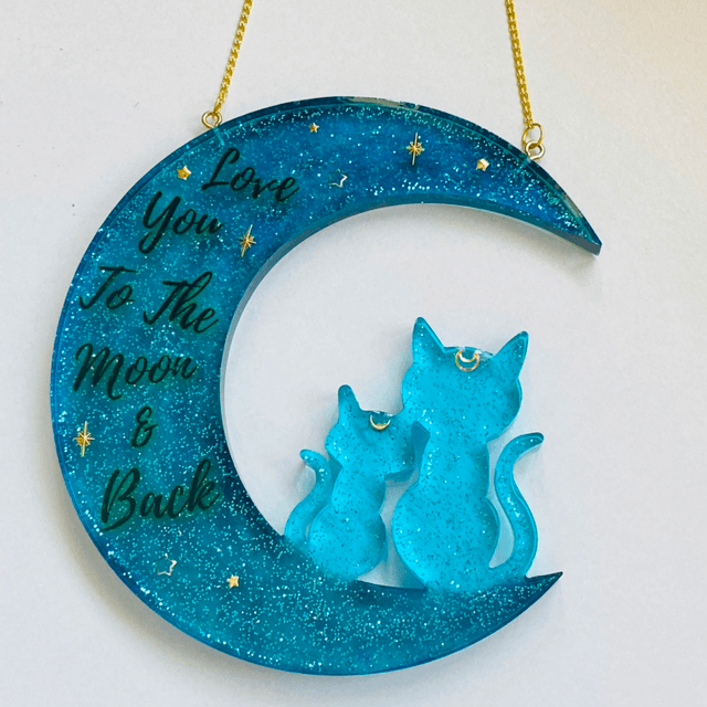 Suncatcher « Love You To the Moon & Back »
