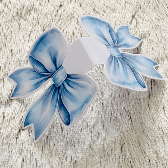 Marque-pages Magnétique Noeud Bleu