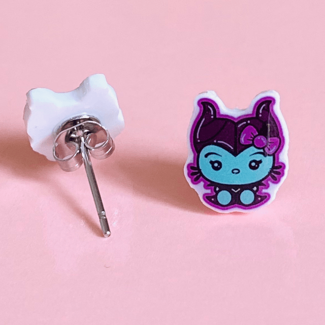 Boucles d’oreilles Vilaine Kitty