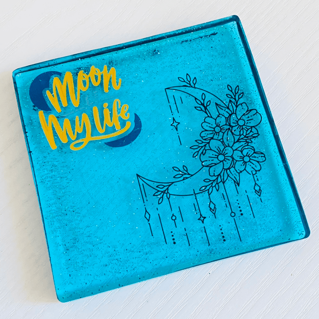 Dessous de verre « Moon of My Life »