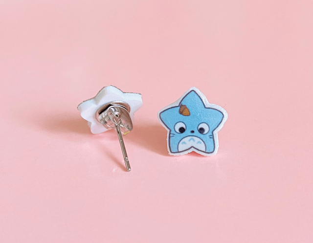 Boucles d’oreilles Totoro Stars