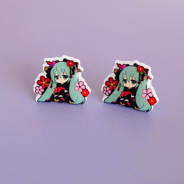 Boucles d’oreilles Miku 