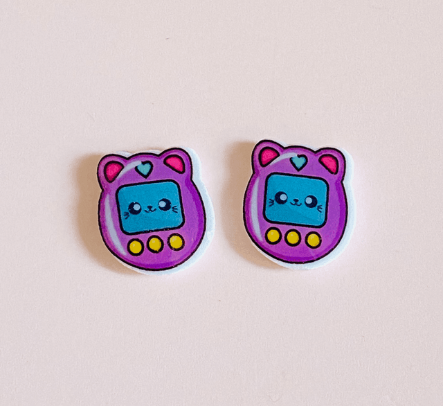 Boucles d’oreilles Tamagotchi