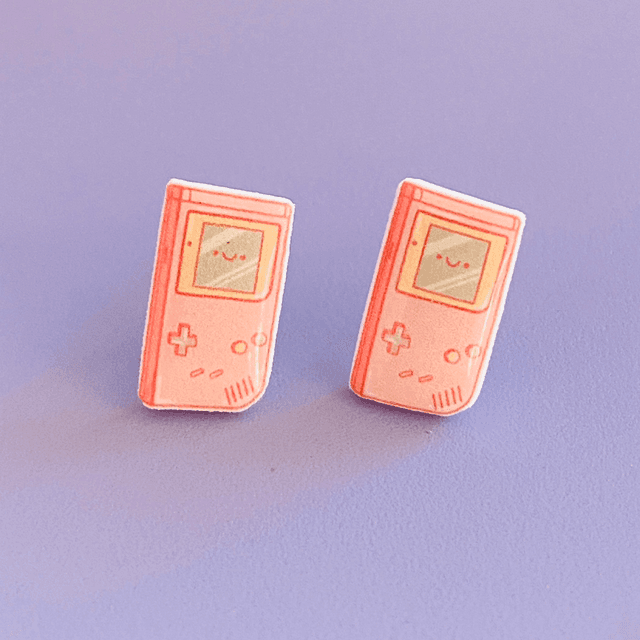 Boucles d’oreilles Kawaii Pocket Game