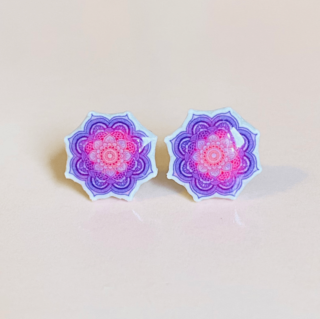 Boucles d’oreilles Mandala