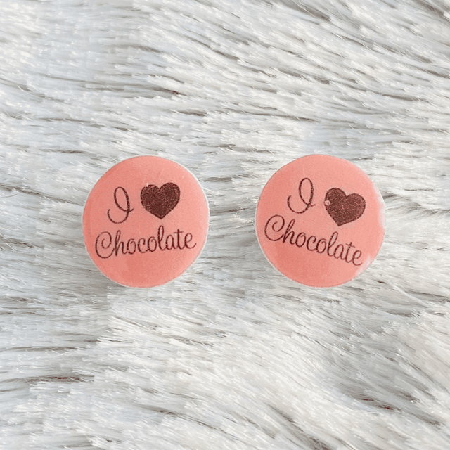 Boucles d’oreilles Love Chocolate