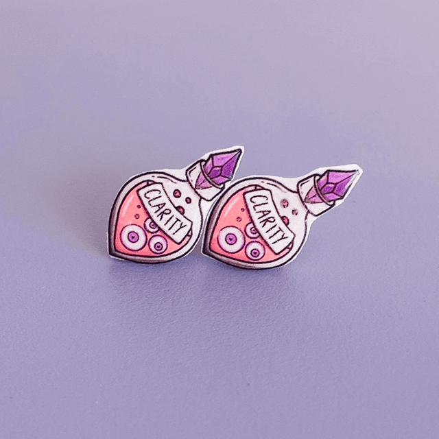 Boucles d’oreilles Clarity Potion 