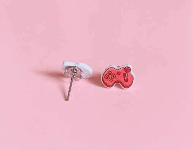 Boucles d’oreilles Pink Gaming