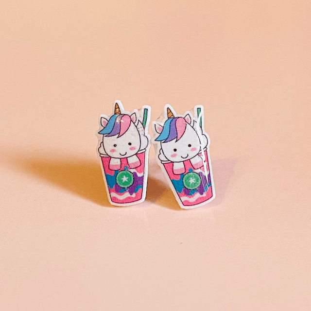 Boucles d’oreilles Licorne