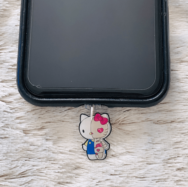 Charm Skull Kitty