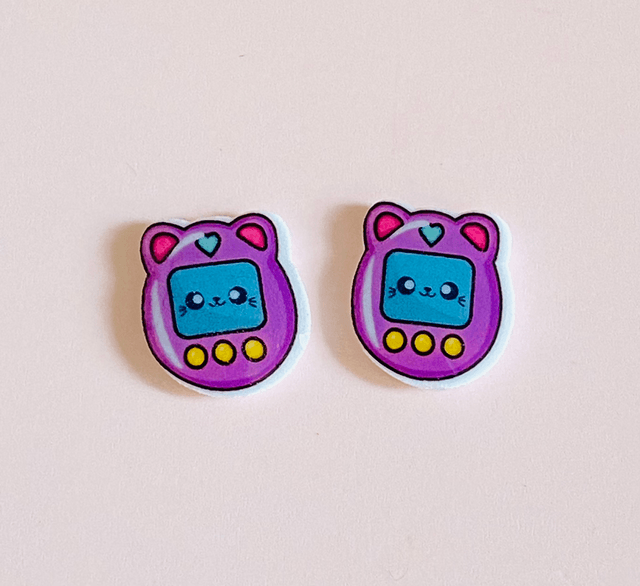 Boucles d’oreilles Tamagotchi